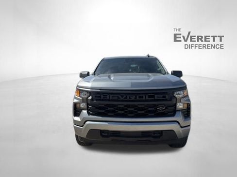 New 2026 Chevrolet Silverado 1500 Custom w/ Turbomax Blackout Package AWD/4WD image 2