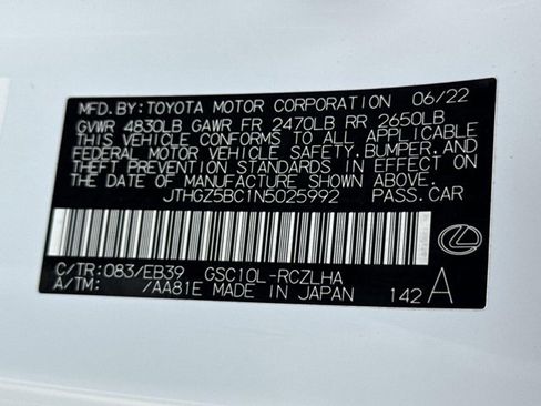 Certified 2022 Lexus RC 350 F Sport RWD image 28