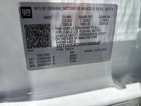 Used 2022 GMC Sierra 1500 Denali AWD/4WD image 35
