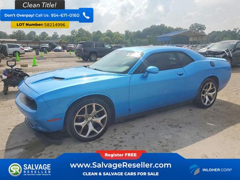 Used 2015 Dodge Challenger SXT Plus RWD image 1