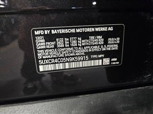 Used 2022 BMW X5 sDrive40i w/ Parking Assistance Package RWD image 25