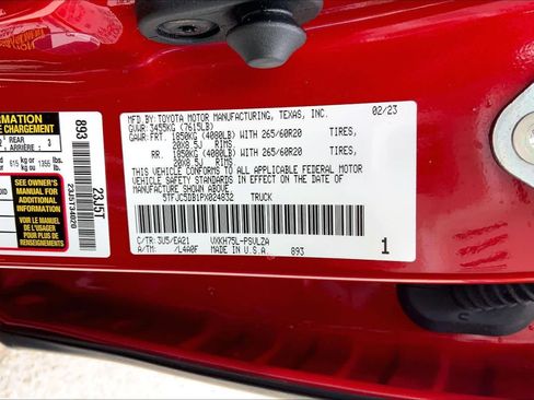 Used 2023 Toyota Tundra Limited w/ TRD Off-Road Package AWD/4WD image 35