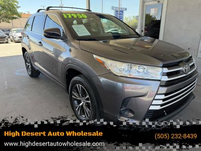 Used 2017 Toyota Highlander LE w/ Carpet Mat Package