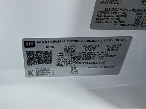New 2026 GMC Sierra 1500 Elevation w/ Preferred Package AWD/4WD image 24