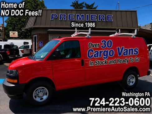 Used 2021 Chevrolet Express 2500 w/ Driver Convenience Package RWD image 1
