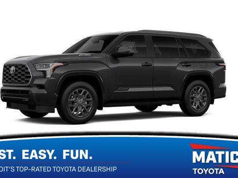 New 2026 Toyota Sequoia Platinum AWD/4WD image 1