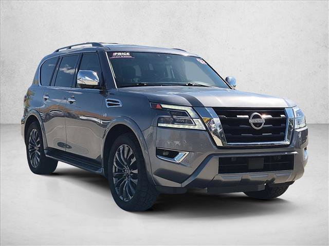 Used 2022 Nissan Armada Platinum w/ Captain's Chairs Package AWD/4WD image 3