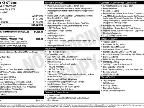 Used 2024 Kia K5 GT-Line AWD/4WD image 17