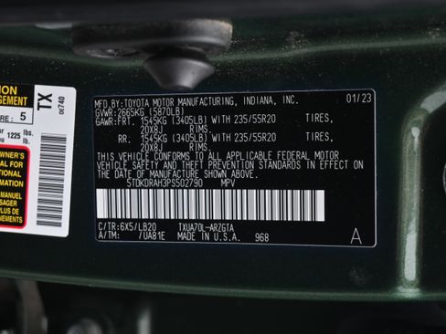 Used 2023 Toyota Highlander Limited FWD image 17