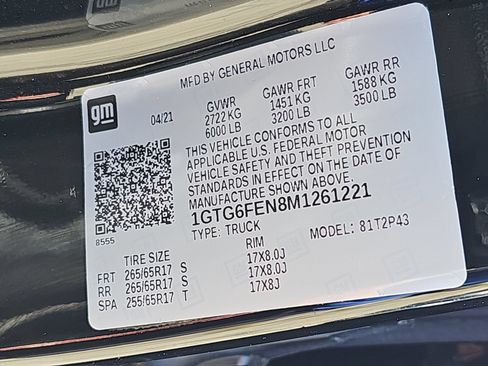 Used 2021 GMC Canyon AT4 w/ Trailering Package AWD/4WD image 43