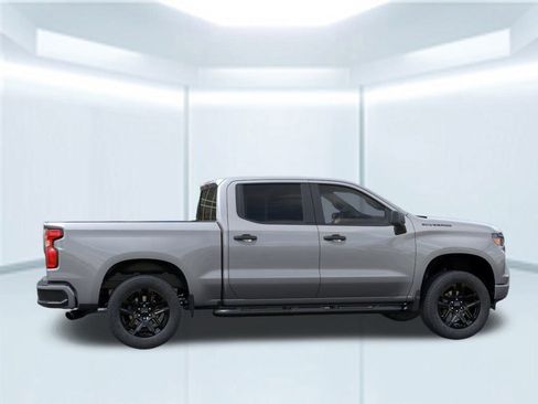 New 2026 Chevrolet Silverado 1500 Custom w/ Turbomax Blackout Package RWD image 8