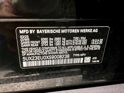 Used 2025 BMW X5 xDrive40i w/ Climate Comfort Package image 38