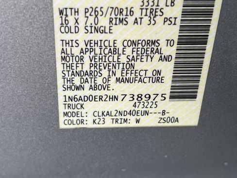 Used 2017 Nissan Frontier SV RWD image 35