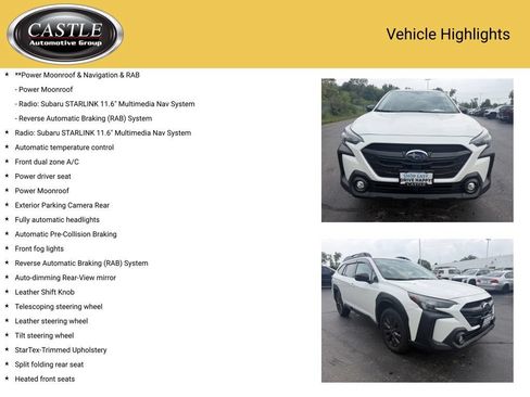 Certified 2023 Subaru Outback Onyx Edition AWD/4WD image 4