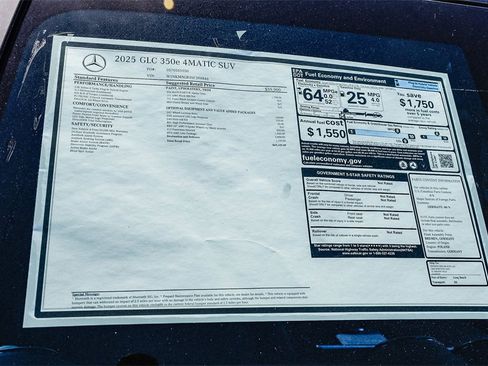 New 2025 Mercedes-Benz GLC 350e 4MATIC image 27