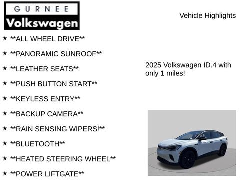 New 2025 Volkswagen ID.4 Pro S Plus AWD/4WD image 7