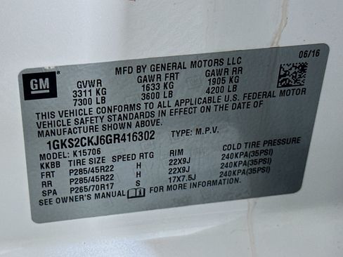 Used 2016 GMC Yukon Denali w/ Open Road Package AWD/4WD image 12