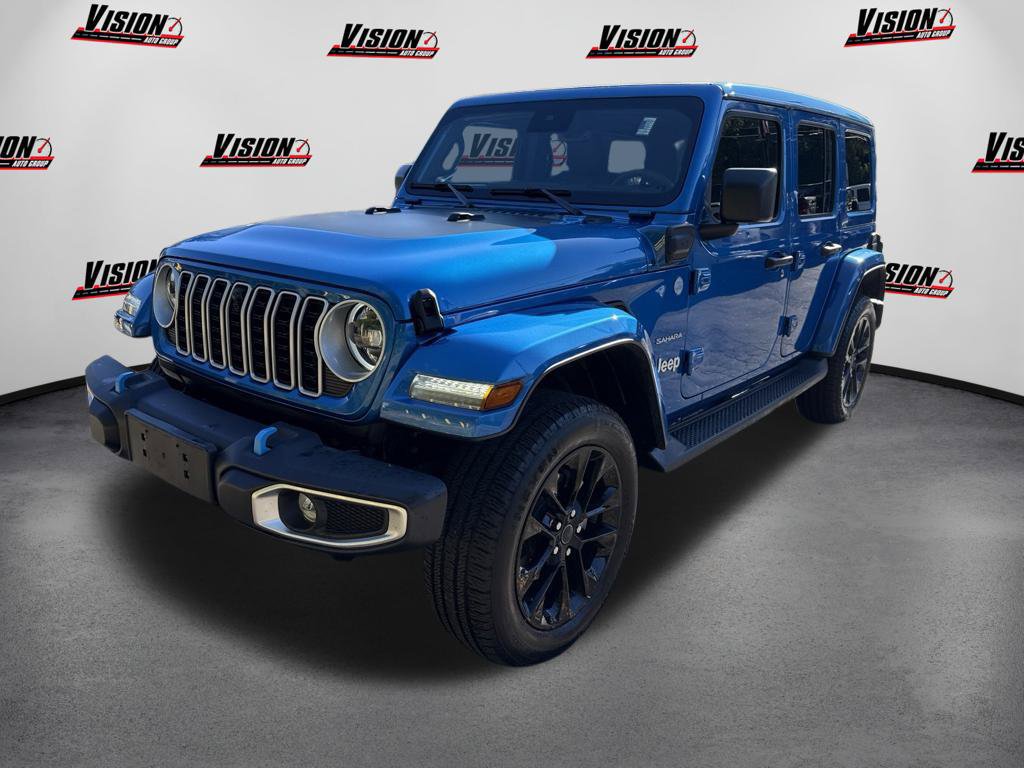 Used 2024 Jeep Wrangler Unlimited Sahara w/ Technology Group AWD/4WD 360° Tour