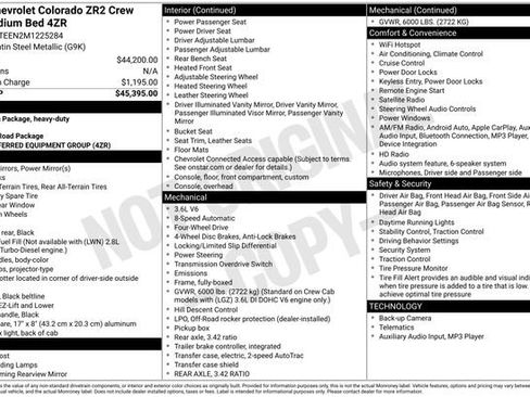Used 2021 Chevrolet Colorado ZR2 AWD/4WD image 22