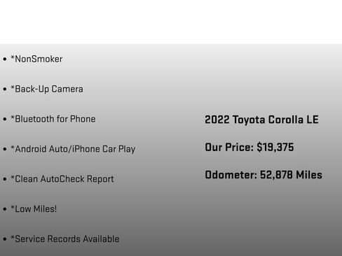 Used 2022 Toyota Corolla LE image 6