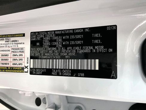 New 2026 Lexus RX 350 F Sport image 13