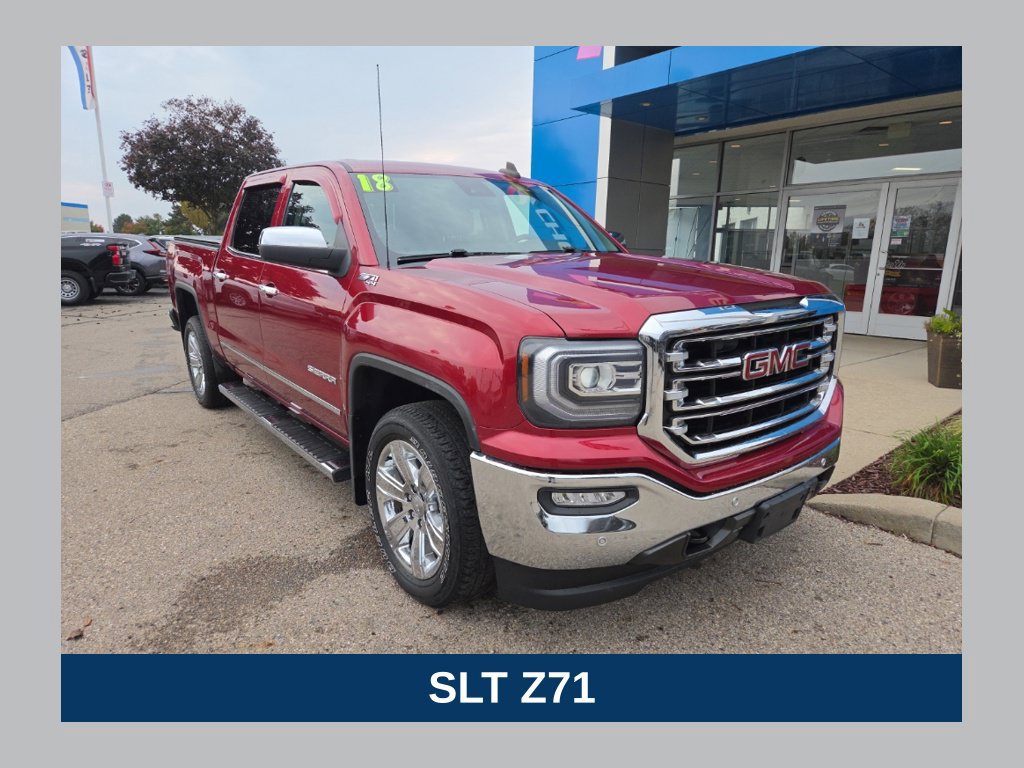 Used 2018 GMC Sierra 1500 SLT AWD/4WD image 1