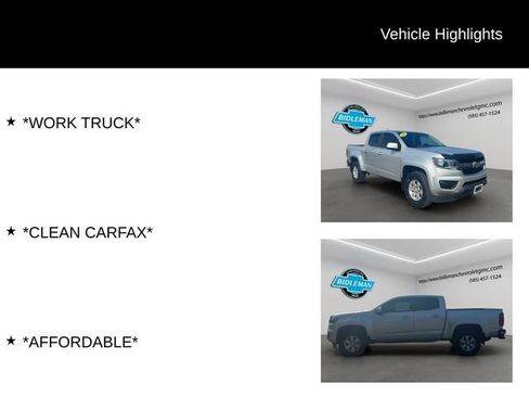 Used 2019 Chevrolet Colorado W/T w/ WT Convenience Package AWD/4WD image 10