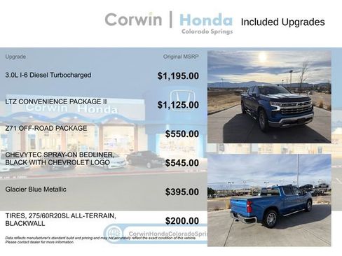 Used 2022 Chevrolet Silverado 1500 LTZ w/ LTZ Convenience Package II AWD/4WD image 4