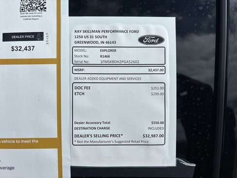 Certified 2023 Ford Explorer XLT w/ Equipment Group 202A image 3