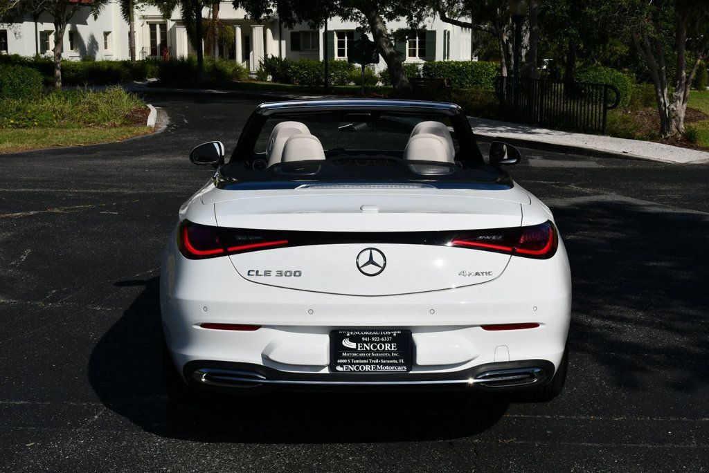 Used 2024 Mercedes-Benz CLE 300 4MATIC Cabriolet w/ Driver Assistance Package image 5