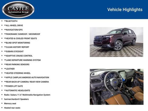 Used 2026 Subaru Forester Touring AWD/4WD image 3