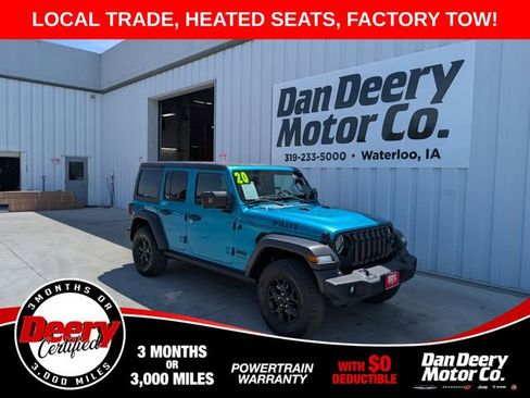 Used 2020 Jeep Wrangler Unlimited Sport AWD/4WD image 1