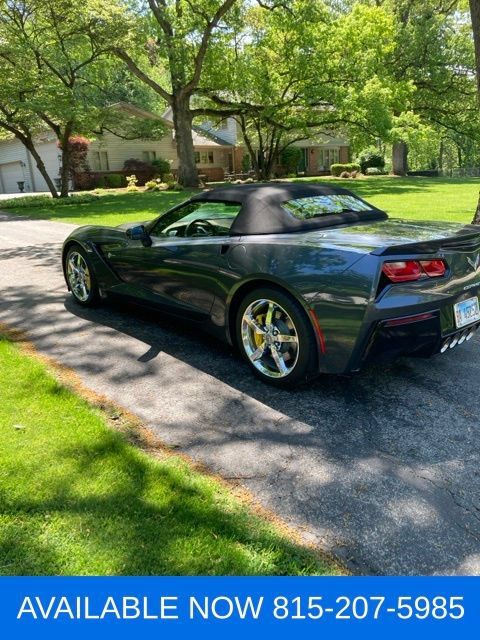 Used 2014 Chevrolet Corvette Stingray Convertible w/ 3LT Preferred Equipment Group RWD image 1