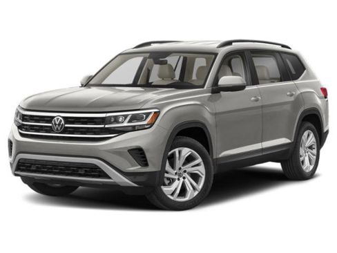 Certified 2023 Volkswagen Atlas SE w/ Panoramic Sunroof Package AWD/4WD image 1