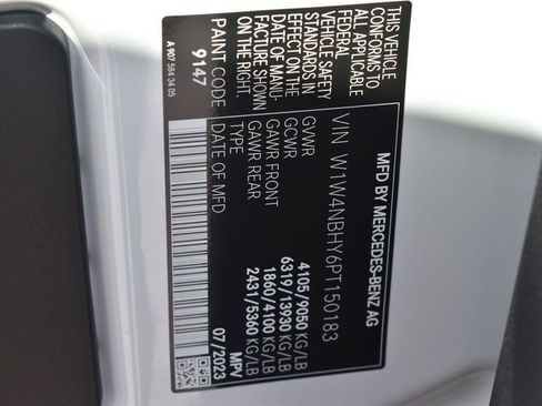 New 2023 Mercedes-Benz Sprinter 2500 image 24