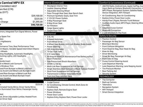 Certified 2024 Kia Carnival EX FWD image 15