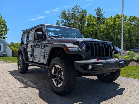 Used 2022 Jeep Wrangler Unlimited Rubicon w/ Steel Bumper Group AWD/4WD image 4