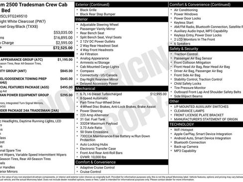 New 2026 RAM 2500 Tradesman w/ Chrome Appearance Group image 30