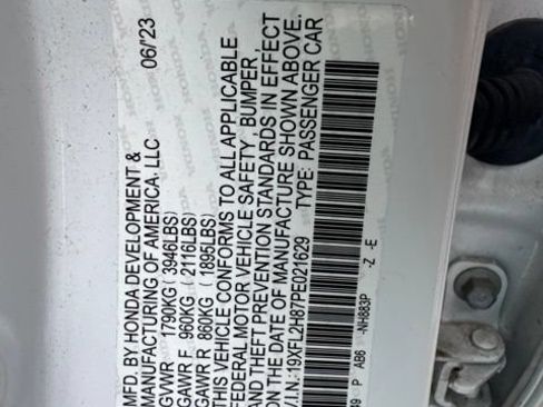 Certified 2023 Honda Civic Sport image 24