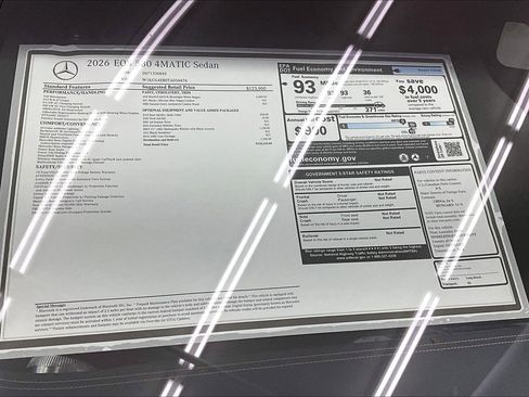 New 2026 Mercedes-Benz EQS 580 4MATIC image 16