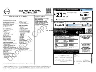 New 2025 Nissan Murano Platinum w/ Cargo Package video 2