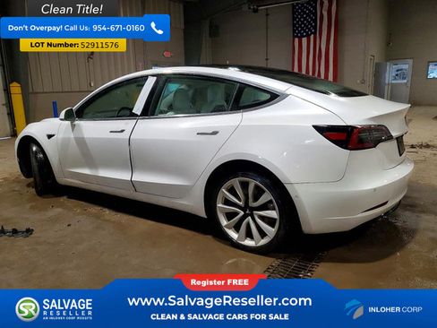 Used 2019 Tesla Model 3 AWD/4WD image 3