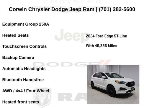 Used 2024 Ford Edge ST-Line AWD/4WD image 6