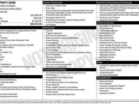 Used 2018 INFINITI QX80 4WD image 29