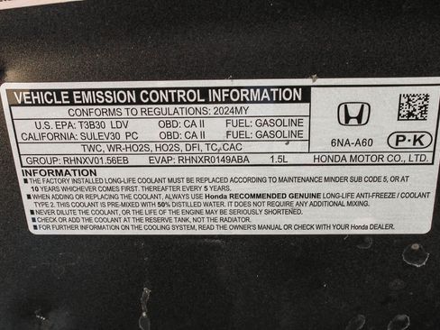 Certified 2024 Honda Accord EX image 27