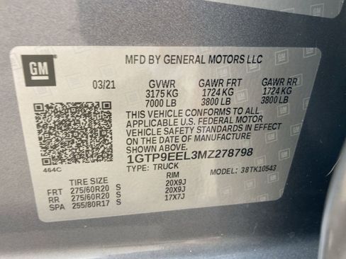 Used 2021 GMC Sierra 1500 AT4 w/ AT4 Value Package image 19