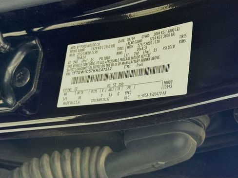 Used 2019 Ford F150 XL w/ Equipment Group 101A Mid RWD image 30