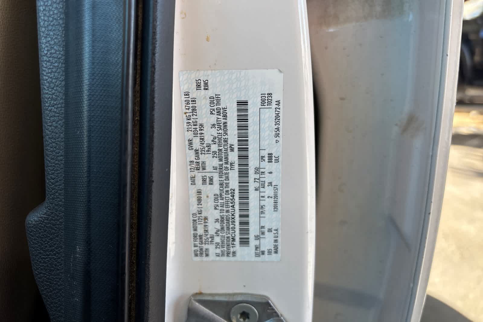 Used 2019 Ford Escape Titanium FWD image 29