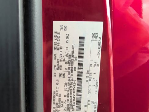 Used 2017 Ford F150 XLT w/ Equipment Group 302A Luxury image 25