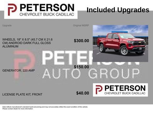 Used 2024 Chevrolet Colorado LT w/ LT Convenience Package III image 12